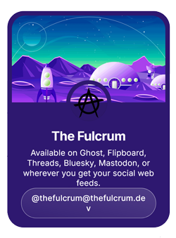 The Programmer's Fulcrum fediverse handle screenshot